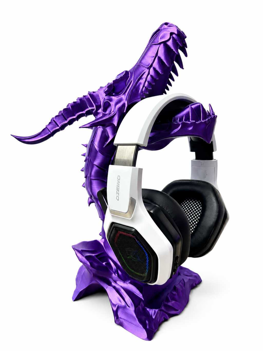 SOPORTE PARA TELÉFONO Y AURICULARES DRAGÓN